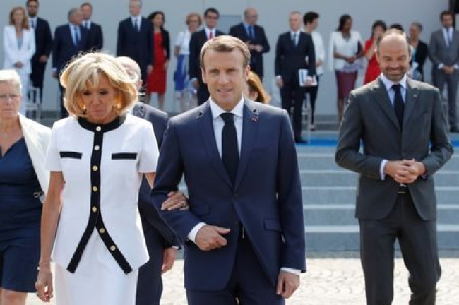 France’s Macron Marks Second Bastille Day with Champs Elysees Parade